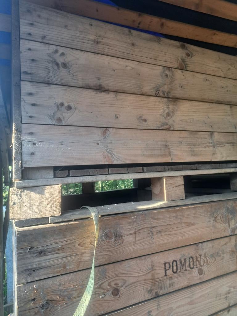 paloxen fruitkisten kuubskisten, Ophalen, Doos, 100 cm of meer, 60 cm of meer