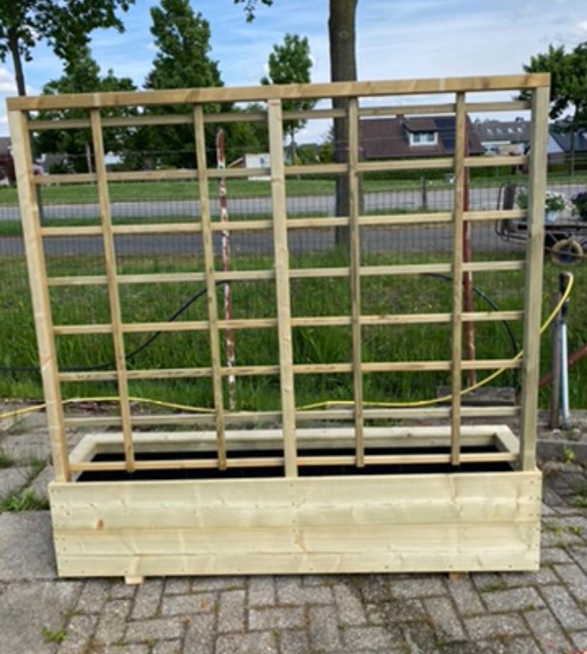 Planten Lingehof bloembakken op maat gemaakt, Ophalen of Verzenden, Nieuw, Hout