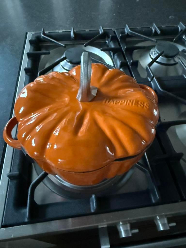 Gietijzeren pompoen psn nieuw 23, Ophalen, Nieuw, Gietijzer, Koekenpan of Braadpan