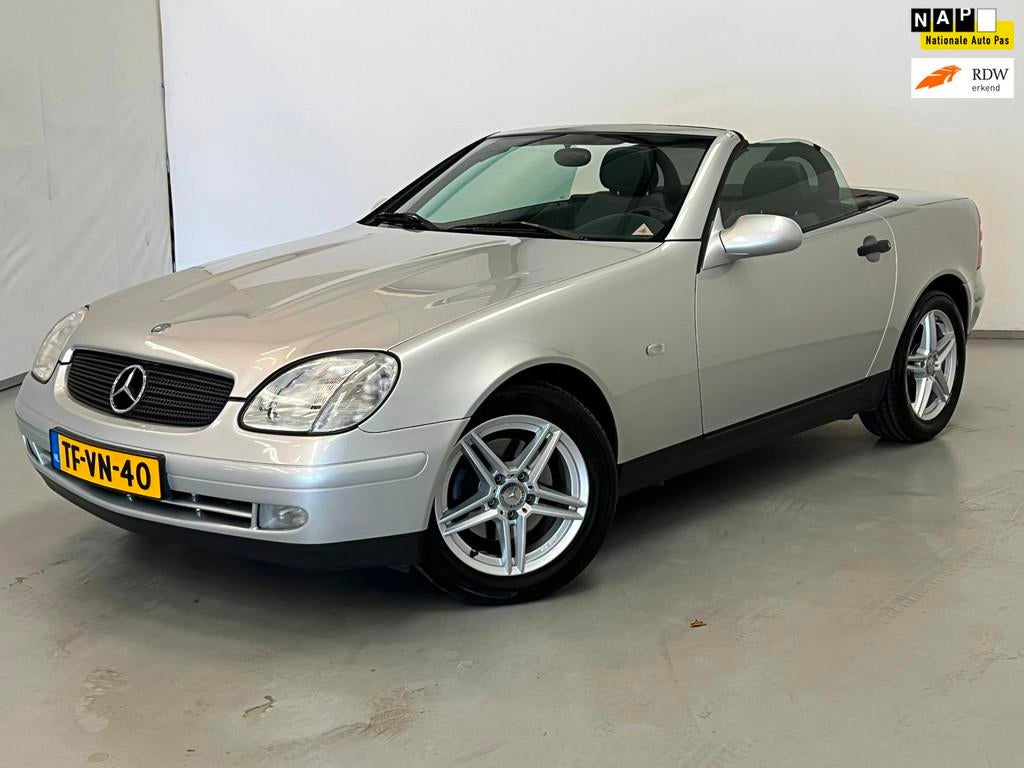 Mercedes-Benz SLK-klasse 200 / NL-auto / Leder / Bluetooth, Euro 2, 1998 cc, Gebruikt, Zwart