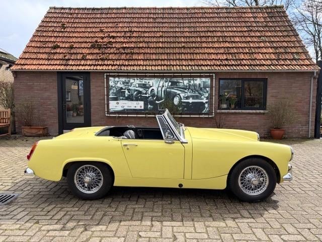 Austin Healey Sprite, 1965, Achterwielaandrijving, Zwart, Cabriolet, Handgeschakeld