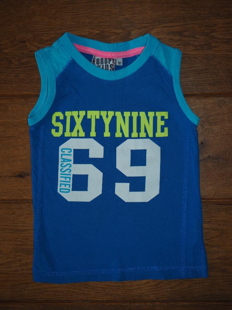 Hemdje / shirt van Europe kids maat 92, Europe Kids, Ophalen of Verzenden, Zo goed als nieuw, Shirt of Longsleeve