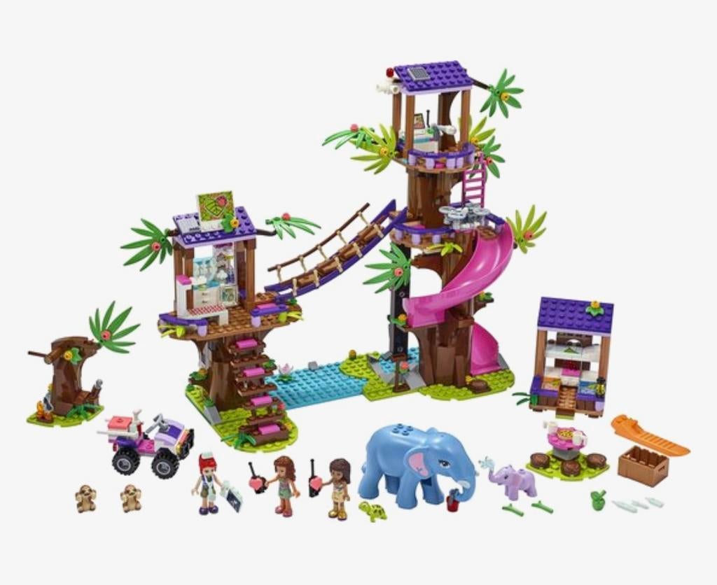 Lego Friends Jungle Reddingsbasis 41424, Kinderen en Baby's, Speelgoed | Duplo en Lego, Lego, Complete set, Ophalen of Verzenden