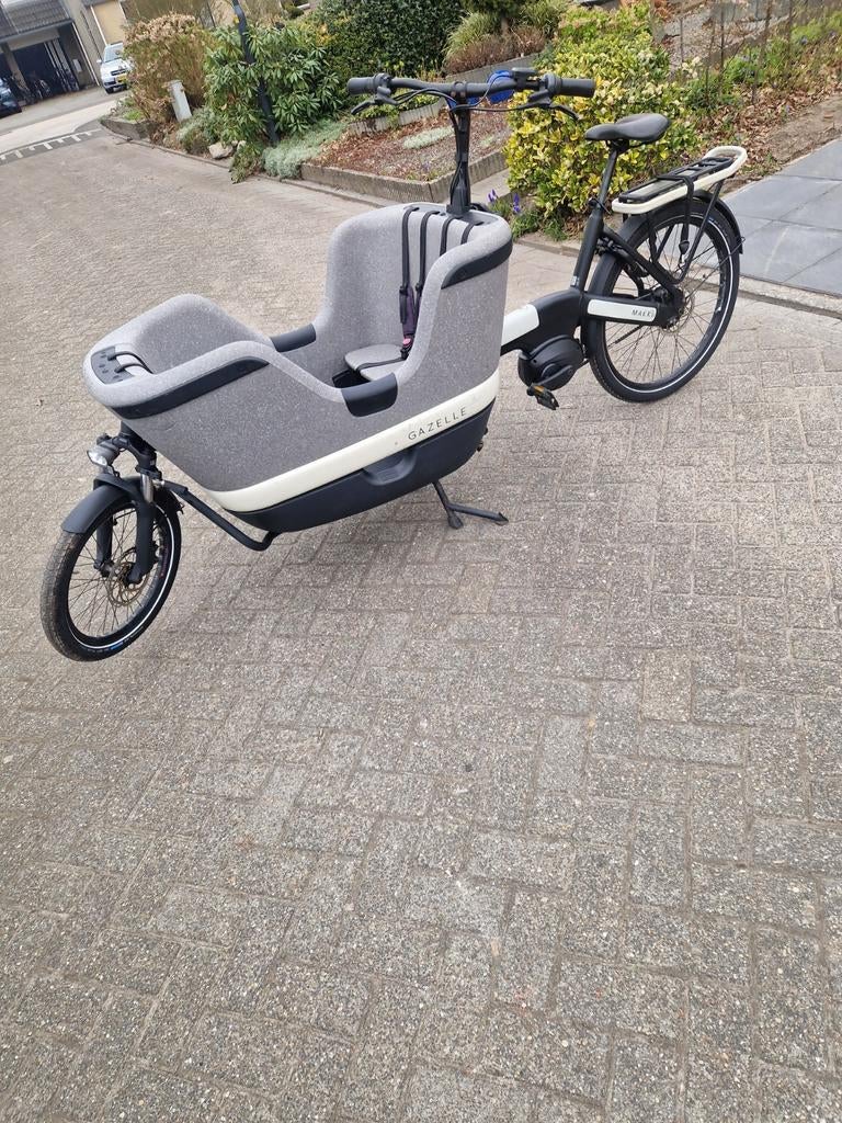 Gazelle makki electrische bakfiets 2023 6000km €2750!!, Ophalen, Zo goed als nieuw, Gazelle