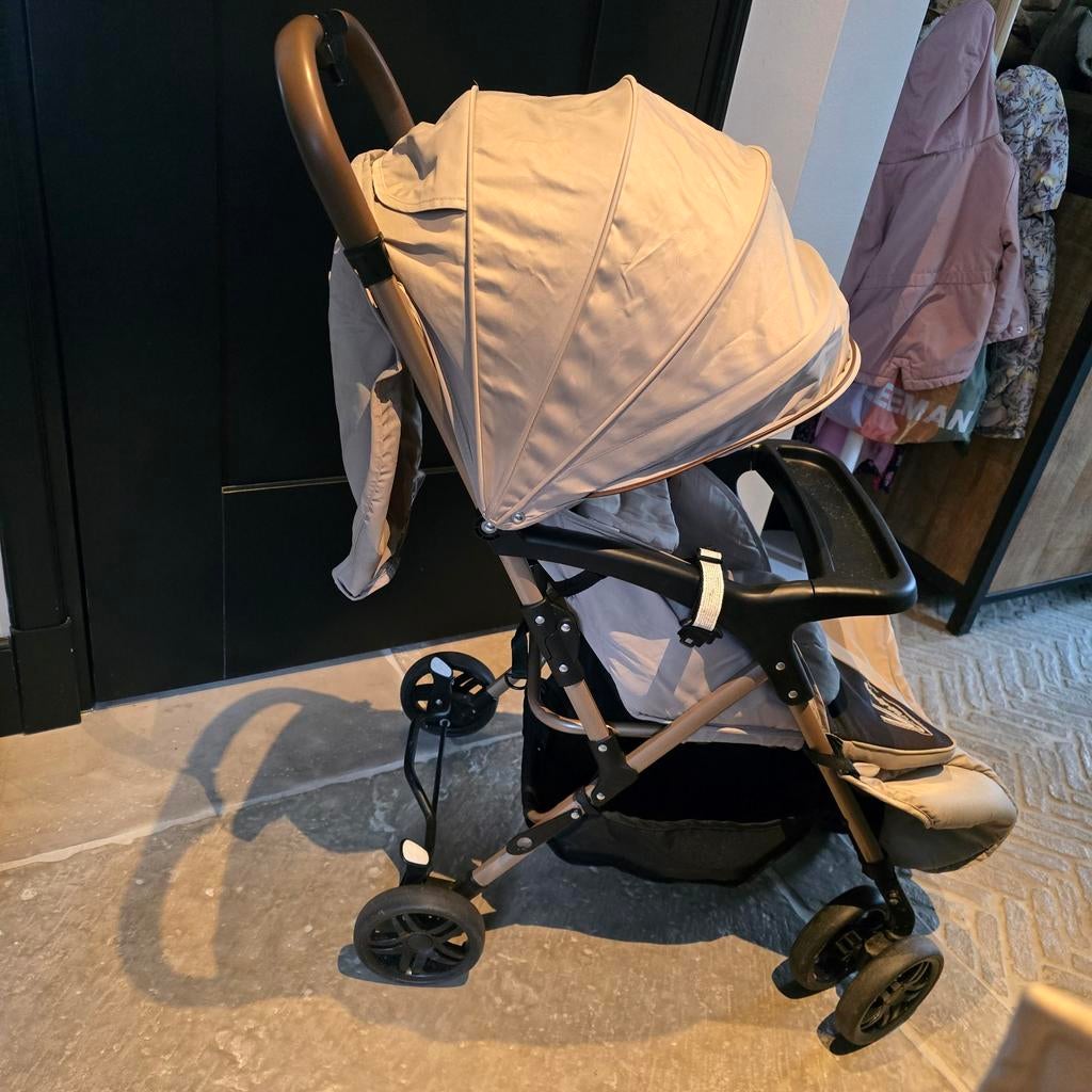 Buggy van Asten Babystore met voetenzak en dienblad, Ophalen of Verzenden, Gebruikt, Voetenzak