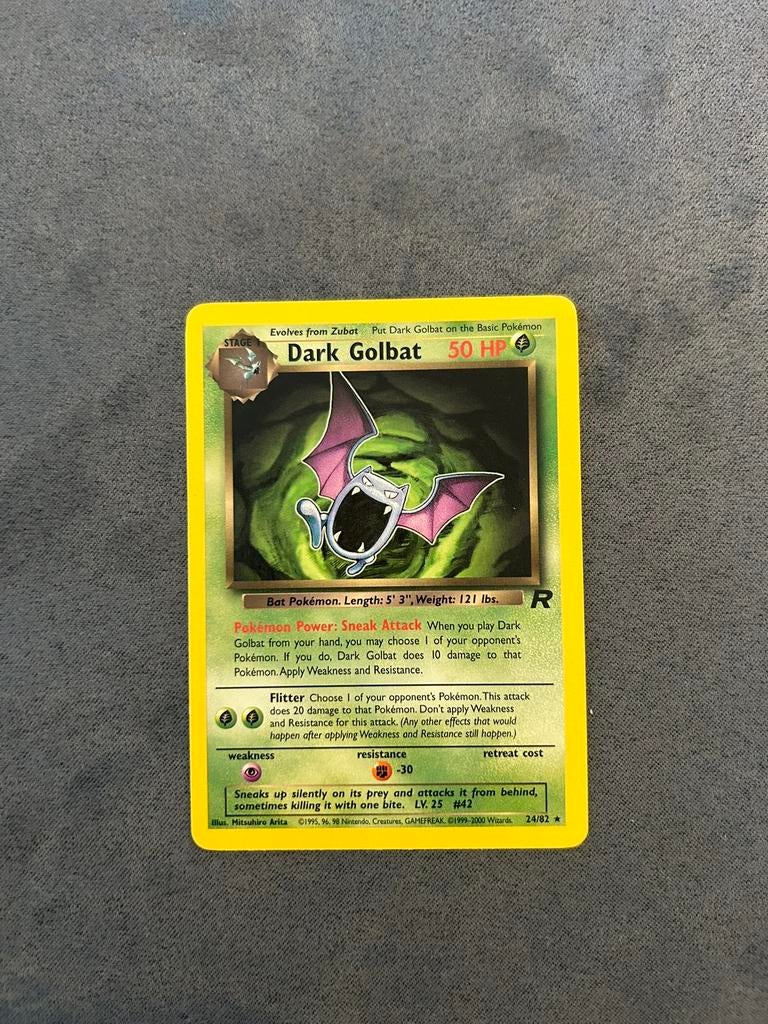 Dark Golbat NM Team Rocket, Ophalen, Zo goed als nieuw