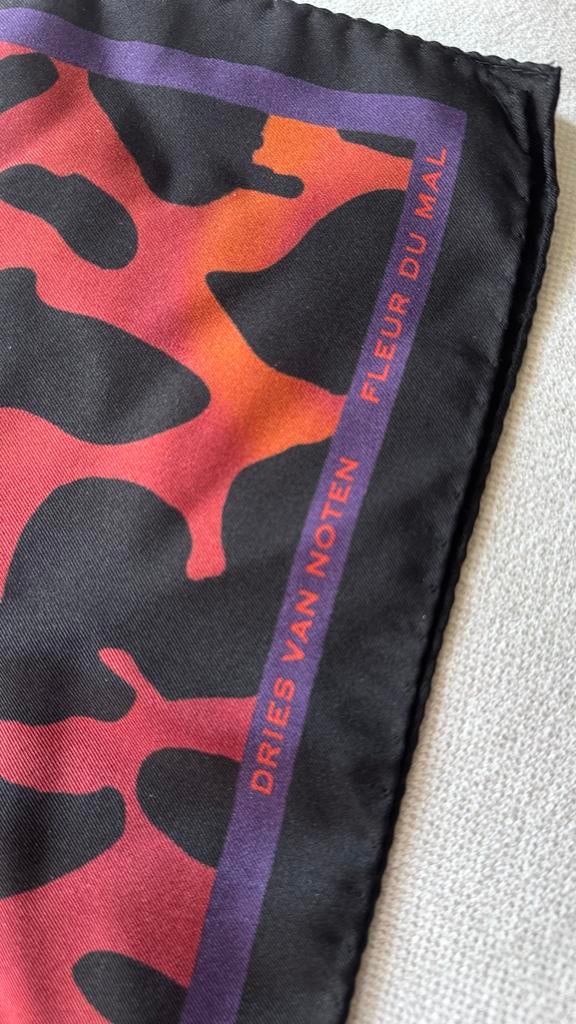 Dries Van Noten Sjaal Nieuwe Collectie - Fleur du Mal, Ophalen of Verzenden, Nieuw, Sjaal