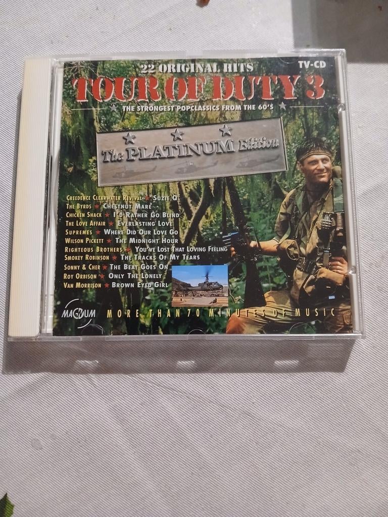 Tour of Duty 3 Platinum Edition CD - Popclassics 60s, Ophalen of Verzenden, Gebruikt