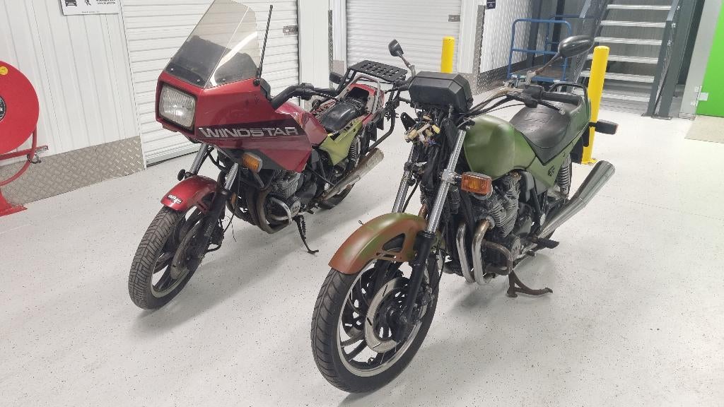 Yamaha xj750, Motoren, 750 cc, Cardan-aandrijving, 4 cilinders, Motorrijbewijs A