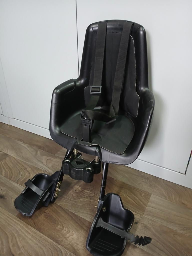 Bobike Go fietsstoeltje, voorzitje One Mini met adapter, Fietsen en Brommers, Ophalen, Voetsteuntjes, 0 t/m 18 kg, Voorzitje