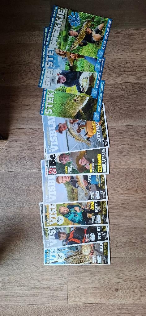 10 Vist tijdschriften, Ophalen, 1980 tot heden, Ongelopen, Natuur