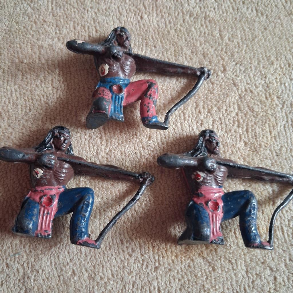 Barclay Manoil vintage indianen metaal, Ophalen of Verzenden