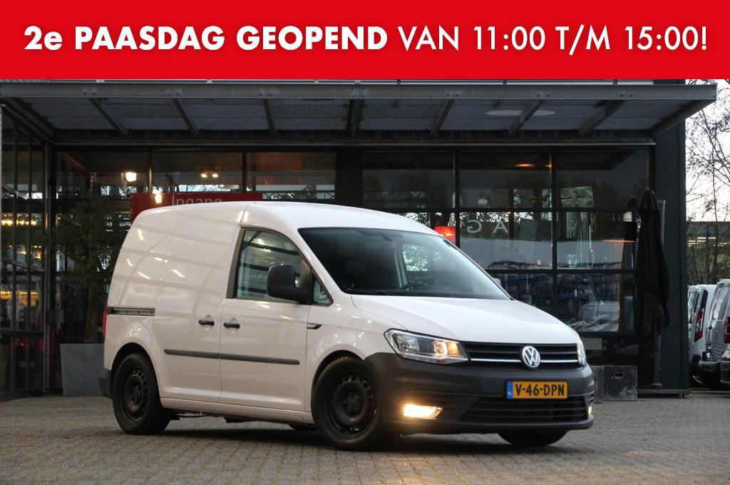 Volkswagen Caddy 1.4 TSI | Aut. | Standkachel | Stoelverw. |, Stof, 4 cilinders, Volkswagen, Wit