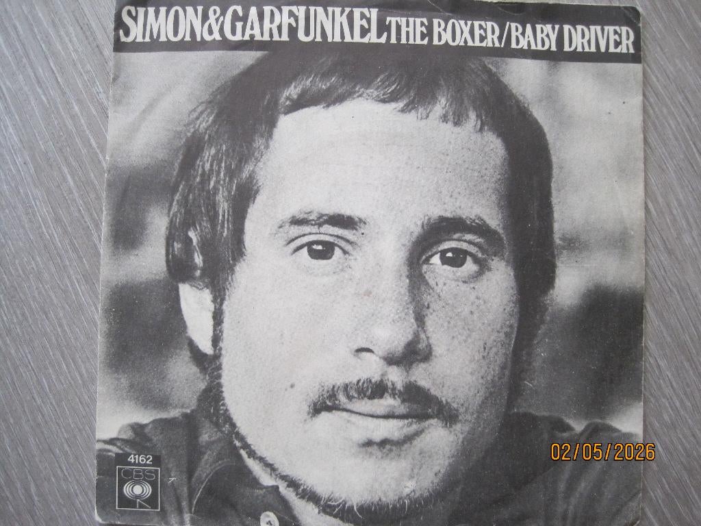 Simon & Garfunkel  -  The Boxer, Cd's en Dvd's, Vinyl Singles, 7 inch, Single, Ophalen of Verzenden, Zo goed als nieuw