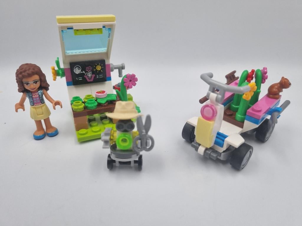 Lego Friends 41425 Olivia's Flower Garden, Ophalen, Zo goed als nieuw, Complete set, Lego