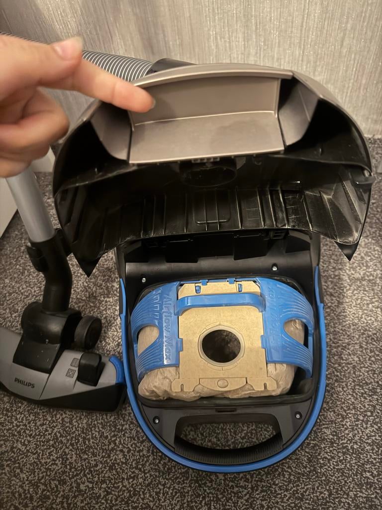 Philips stofzuiger AAA, Ophalen of Verzenden, Gebruikt, Stofzak, Stofzuiger