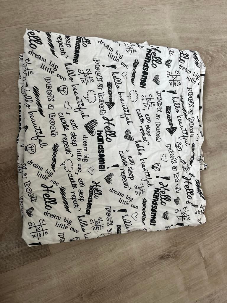 Ledikant laken Little Lemonade - Hello handsome, Kinderen en Baby's, Dekens, Slaapzakjes en Inbakerproducten, Zo goed als nieuw