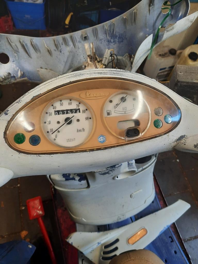 Klok vespa et2, Ophalen, Gebruikt, Piaggio