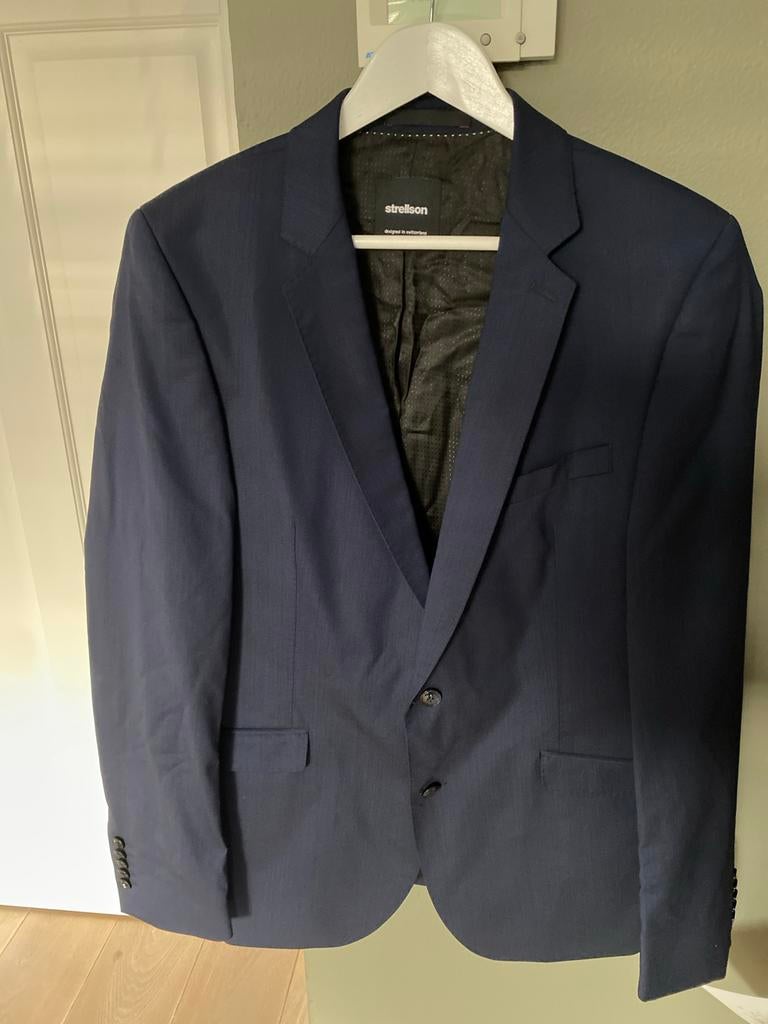 Nieuw Strellson Colbert - Blauw, Maat 98 (M), Kleding | Heren, Kostuums en Colberts, Ophalen of Verzenden, Nieuw, Maat 48/50 (M)