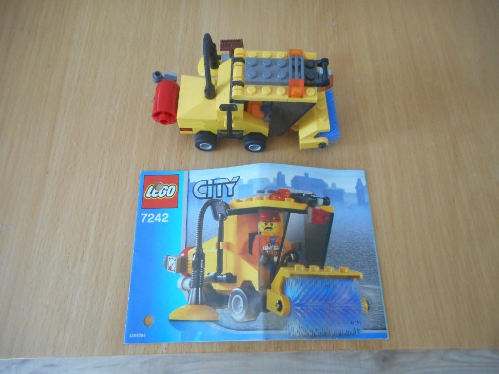 LEGO City 7242 straatveegmachine, Kinderen en Baby's, Speelgoed | Duplo en Lego, Compleet, Lego, Ophalen of Verzenden, Complete set