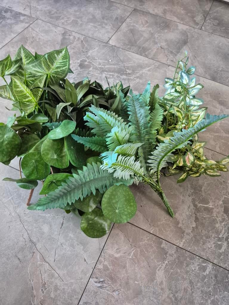 Kunst planten, Ophalen