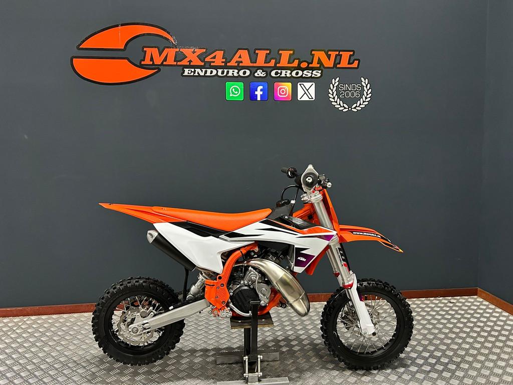 KTM 3x 50 SX Model 2024 / 2023 Geen mini's ! (bj 2023)