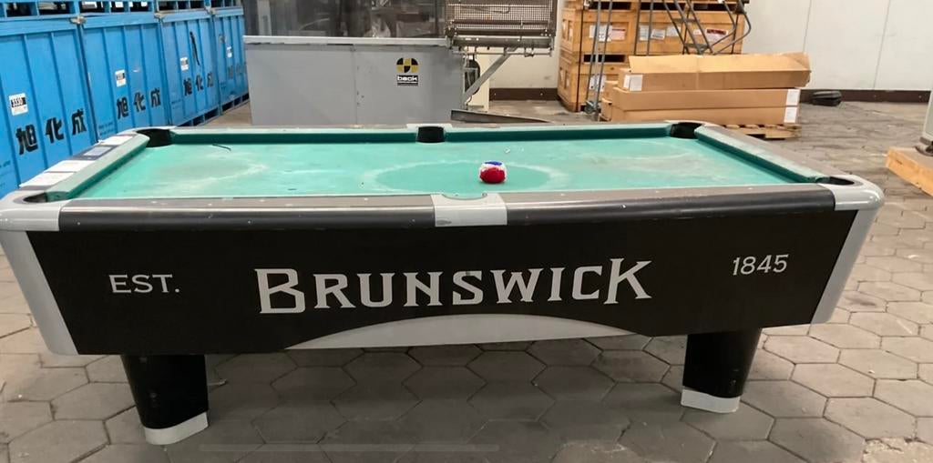 BRUNSWICK USA Pooltafel 2400 cm / gebruikt, Ophalen, Gebruikt, Pooltafel