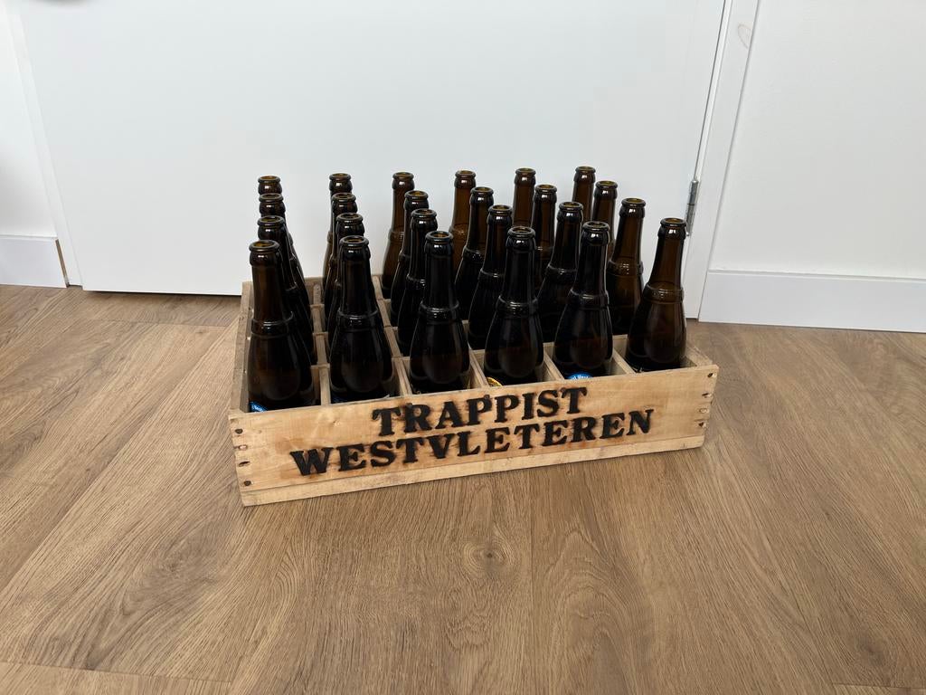 Houten Westvleteren krat, Verzamelen, Biermerken, Ophalen, Zo goed als nieuw, Overige typen, Overige merken