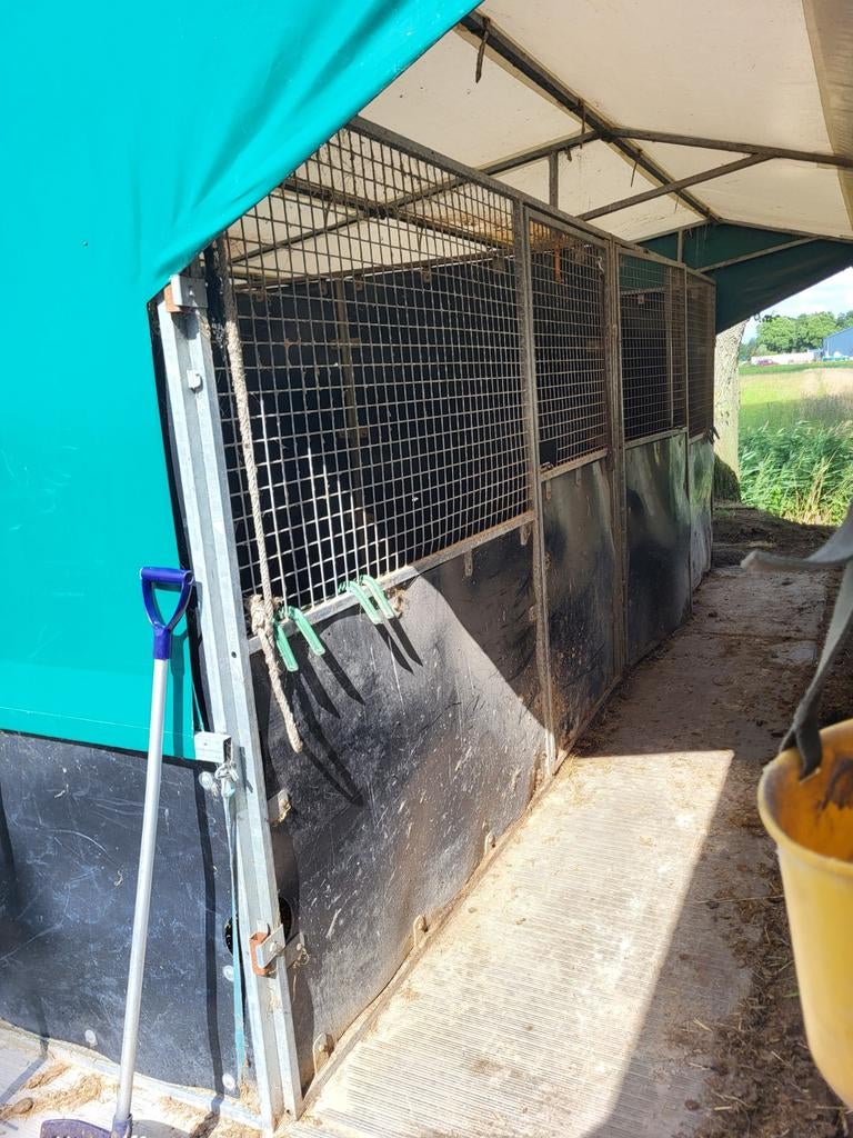 Paardenstallen buitenstal 3m x 3m, Ophalen of Verzenden, Minder dan 5 meter