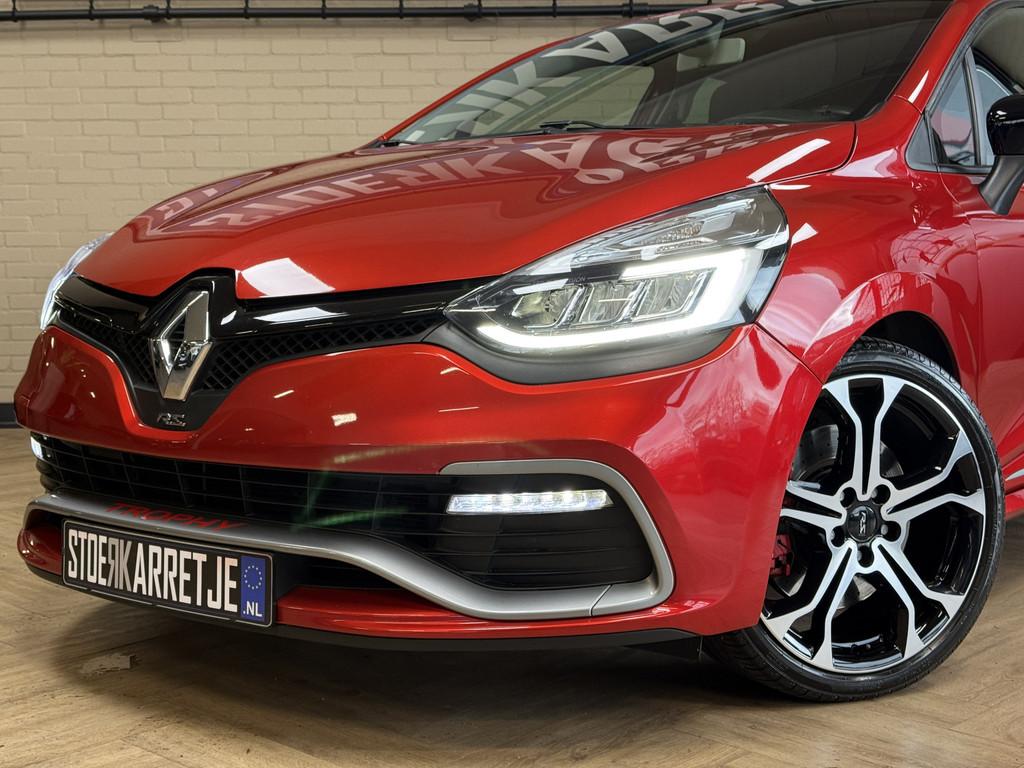 Renault Clio 1.6 R.S. Trophy 220pk | Carplay | Led | 18 inch, 1618 cc, Gebruikt, 4 cilinders, Leder