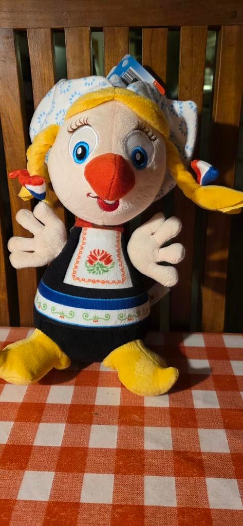 NIEUW! Knuffel Efteling Holland meisje Jokie carnaval, Ophalen of Verzenden, Nieuw, Overige typen