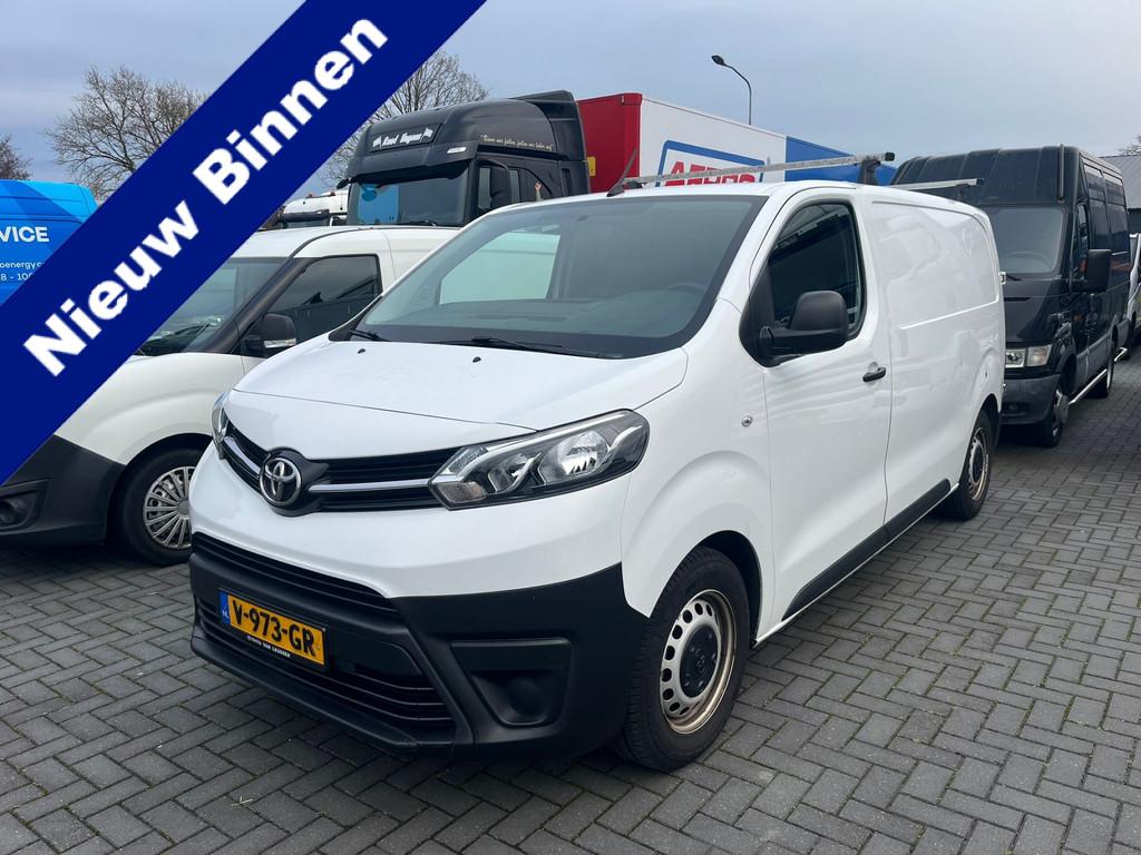 Toyota ProAce Worker 1.6 D-4D Cool Comfort Automaat Bj 2017, Auto's, Bestelauto's, Gebruikt, 4 cilinders, Leder en Stof, Wit