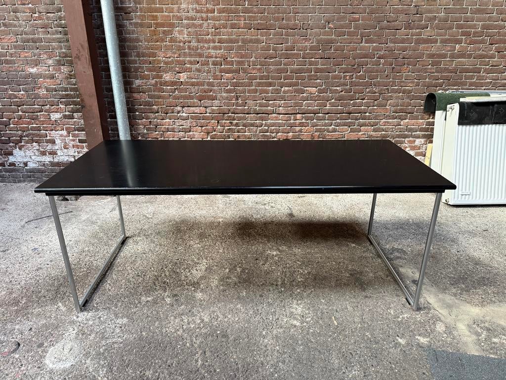 Gispen eettafel 200x90 cm, Huis en Inrichting, Tafels | Eettafels, Ophalen, Gebruikt, Info@vintagehaarlem.nl, 50 tot 100 cm