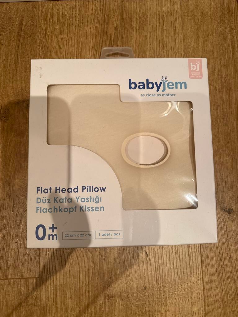 Babyjem Flat Head Pillow baby kussen nieuw, Ophalen of Verzenden, Nieuw
