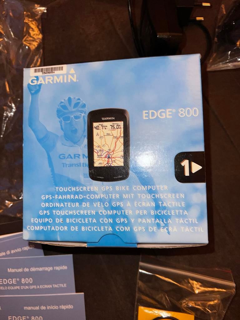 Garmin Edge 800 GPS Fietscomputer, Fietsen en Brommers, Fietsaccessoires | Fietscomputers, Ophalen of Verzenden, GPS, Gebruikt