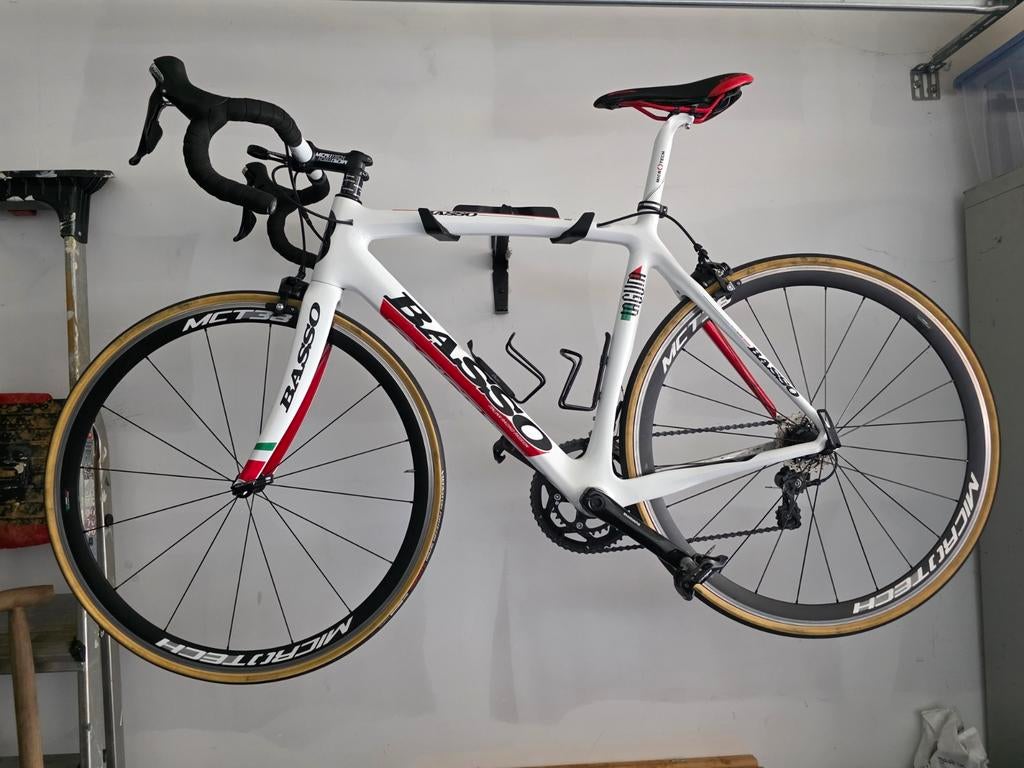 Basso Laguna, in uitstekende staat, heren racefiets, Fietsen en Brommers, Carbon, Zo goed als nieuw, Meer dan 20 versnellingen