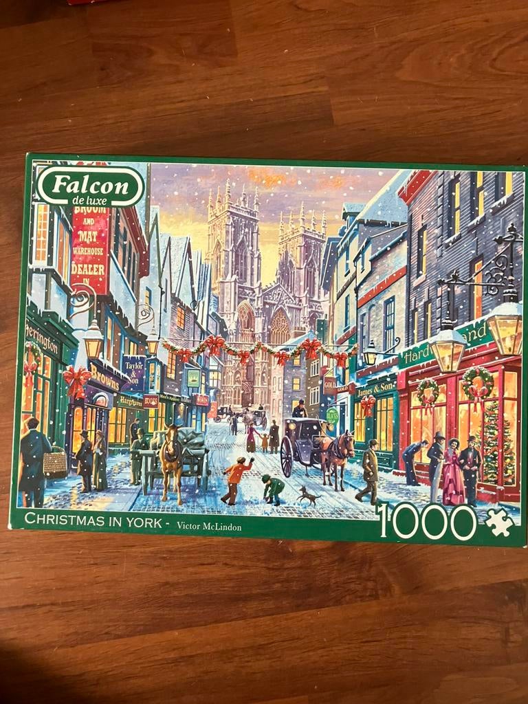 Falcon puzzel, Hobby en Vrije tijd, Ophalen of Verzenden, 500 t/m 1500 stukjes, Zo goed als nieuw