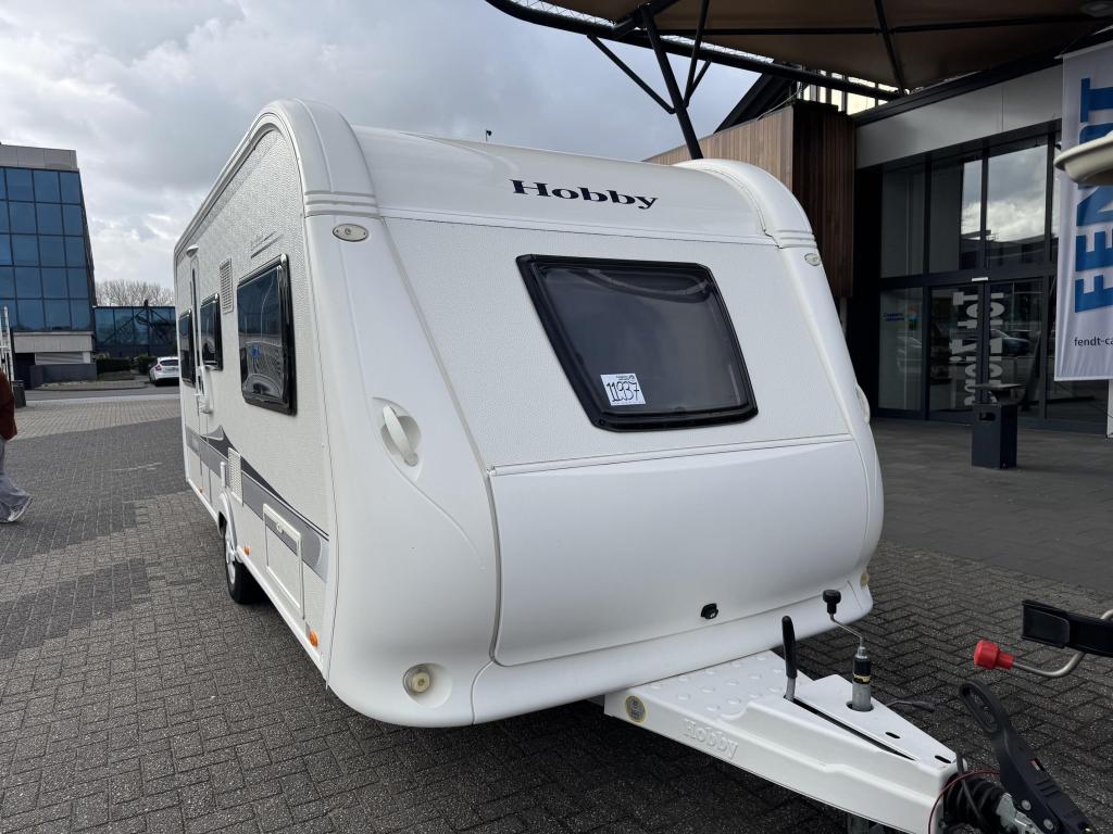 Hobby Excellent 495 UL 2013 MOVER + NIEUWE TENT!, Caravans en Kamperen, Caravans, Standaardzit, Hobby, Overige typen, Bedrijf