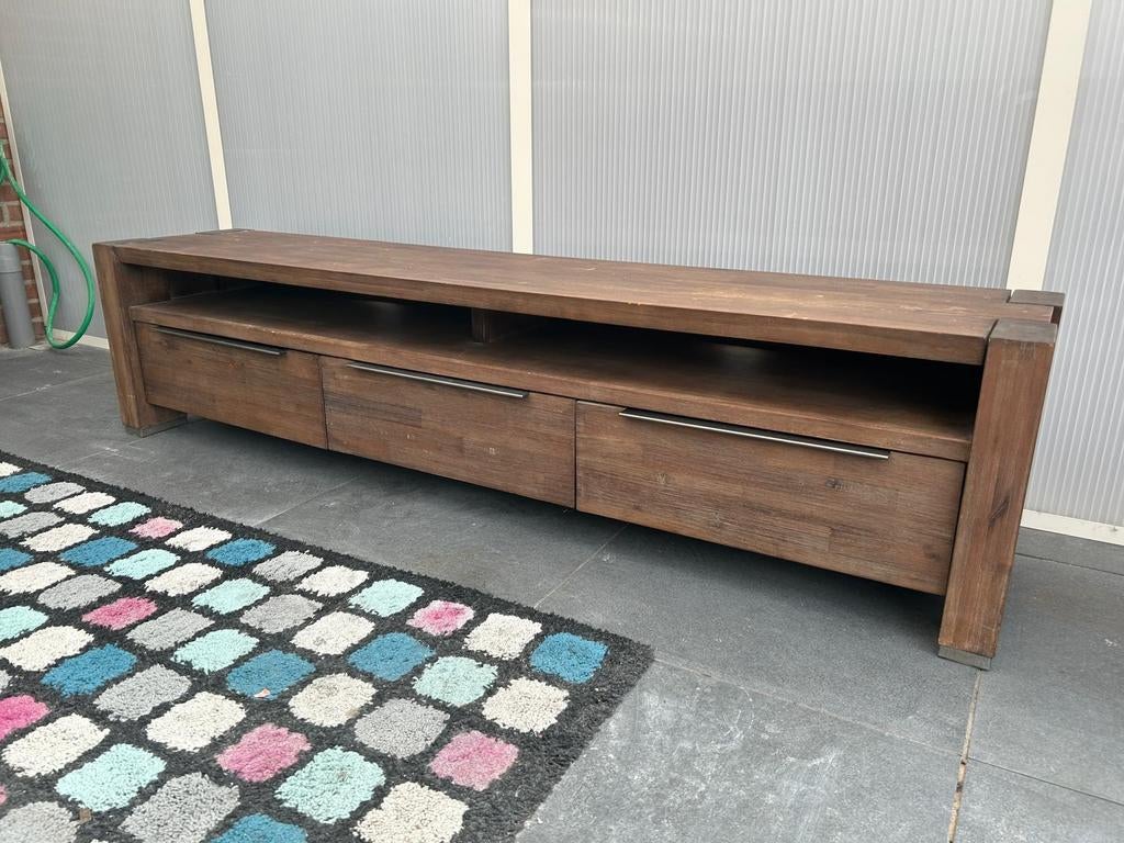 Tv kast met laden, Ophalen of Verzenden, Zo goed als nieuw, 25 tot 50 cm, Minder dan 100 cm