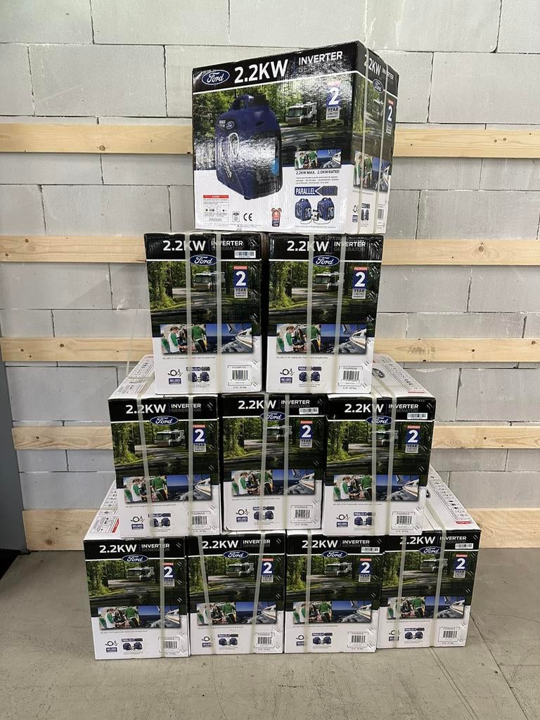 Ford fg2950iS l Inverter l noodstroom l usb l aggregaat, Ophalen of Verzenden, Zo goed als nieuw, Minder dan 5 kVA, Benzine