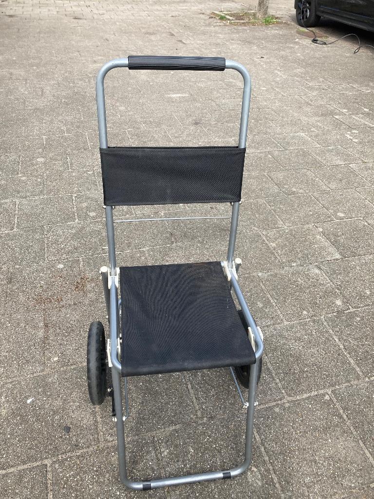 Visstoel, Ophalen, Gebruikt