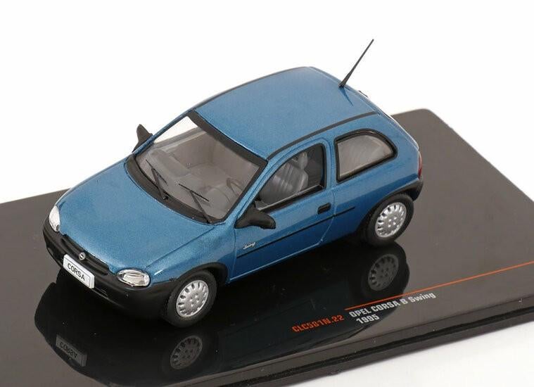 Opel Corsa B Swing 1995 Groen Modelauto 1/43 Ixo Models, Hobby en Vrije tijd, Modelauto's | 1:43, Nieuw, Auto, Overige merken