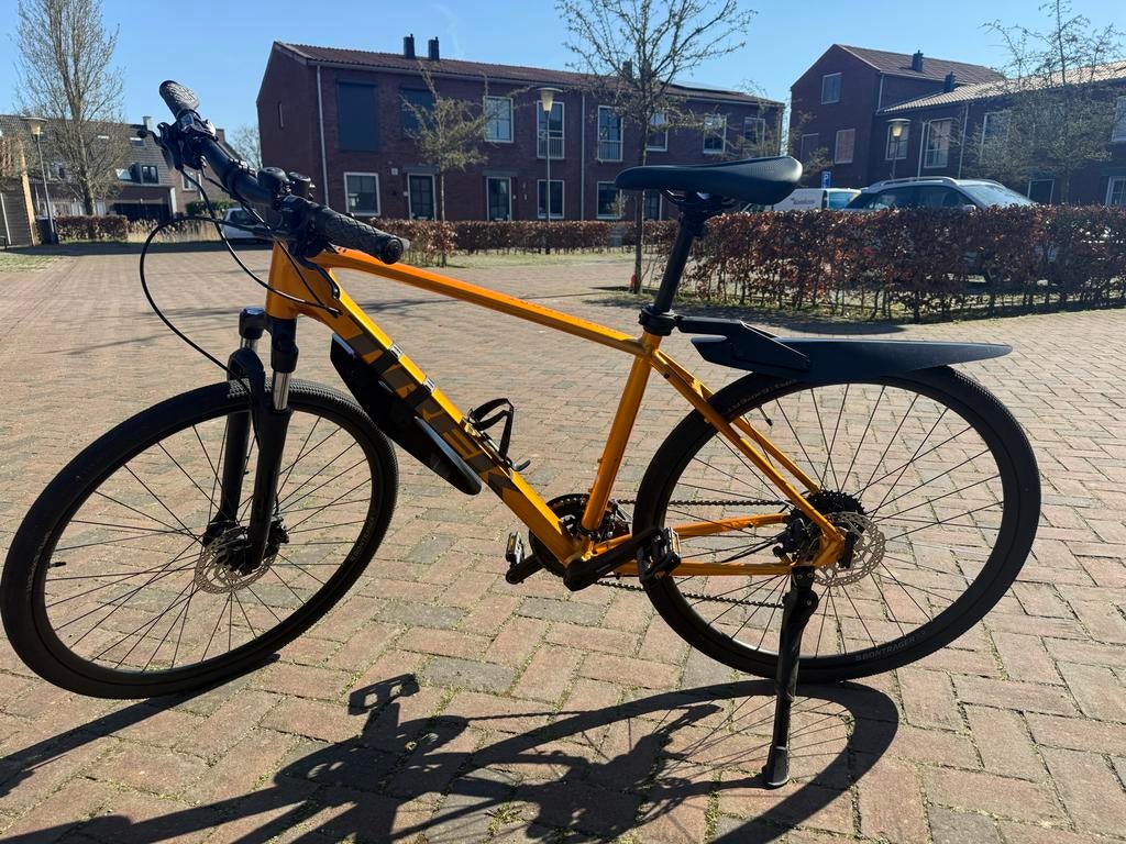 Trek Dual Sport 3 Hybride Fiets, Versnellingen, Zo goed als nieuw, 53 tot 57 cm, Ophalen