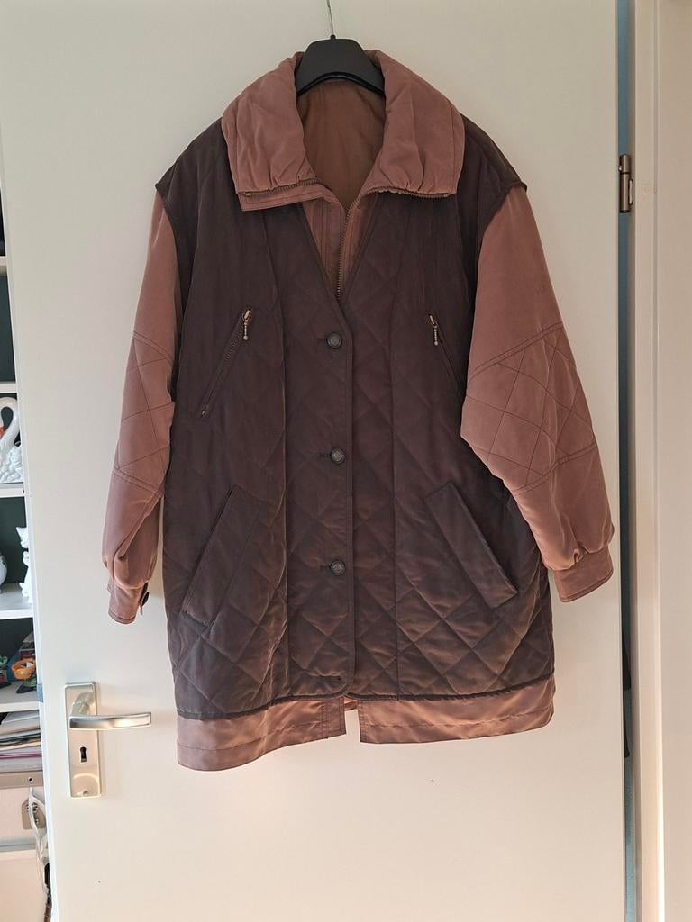 Dames jas bruin XL, Kleding | Dames, Bruin, Maat 42/44 (L), Sixth Sense, Ophalen of Verzenden