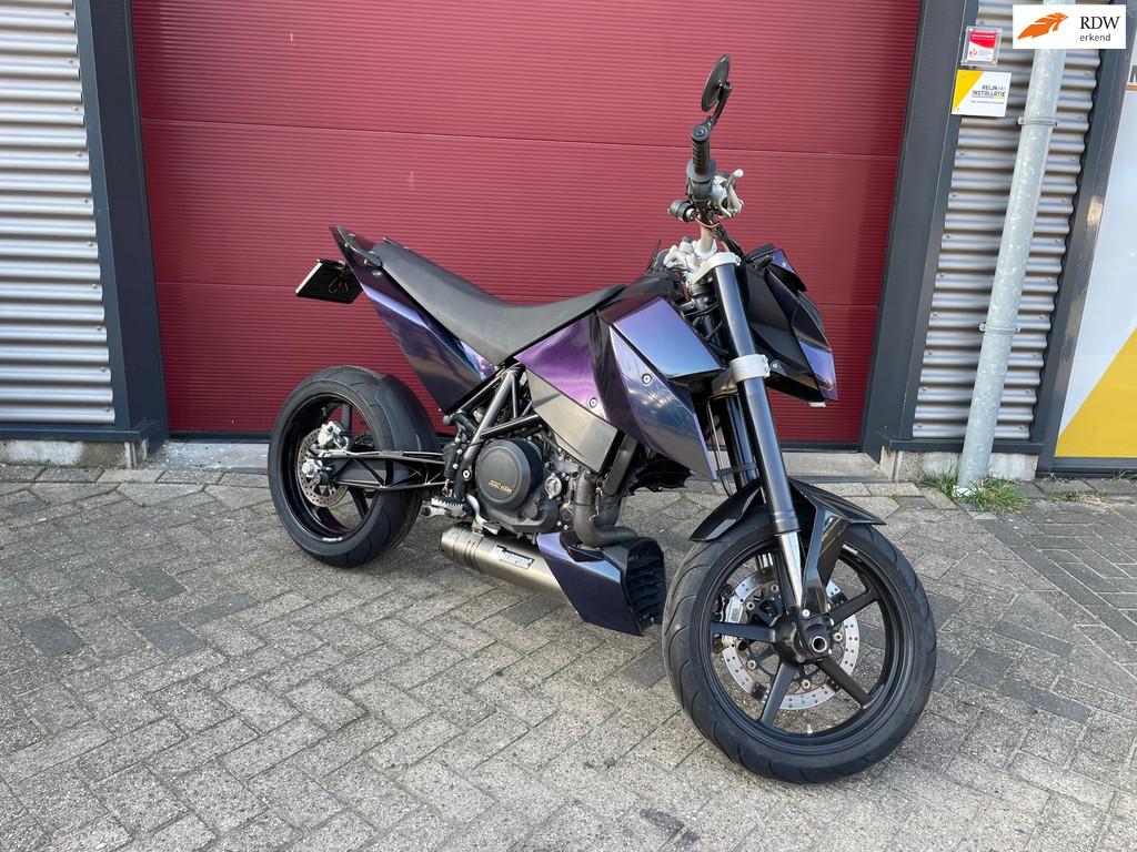 KTM 690 Duke A2 akrapovic, Bedrijf, Toermotor, 654 cc, I.G. Hoogendijk