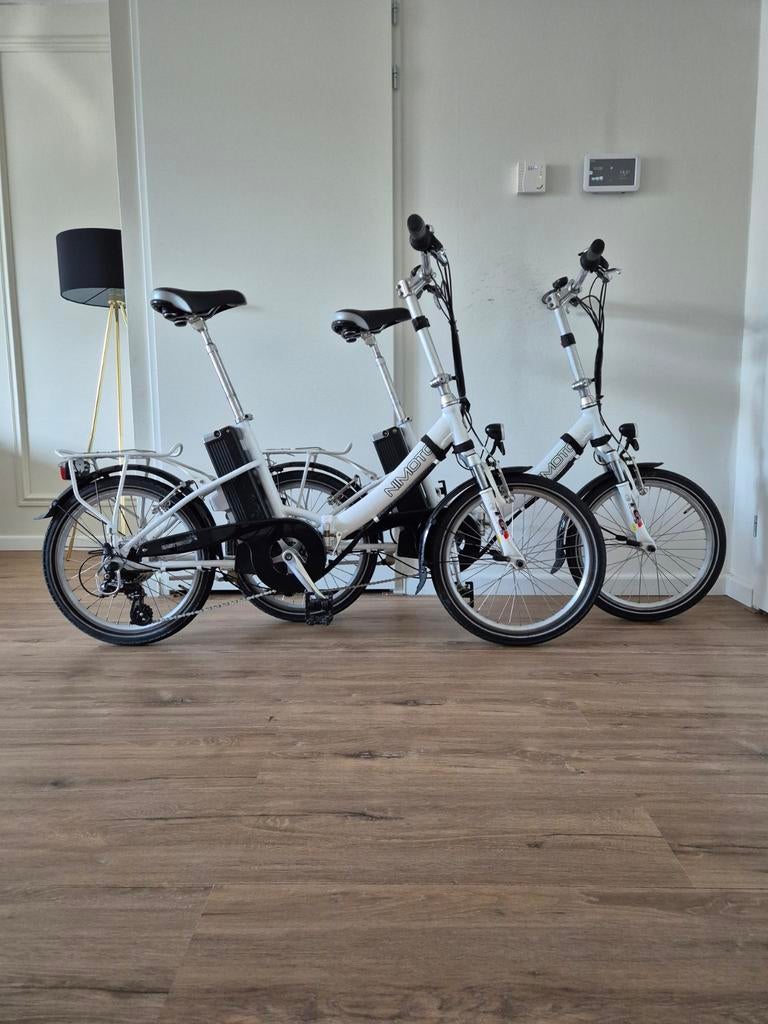 2x Nette Nimoto elektrische vouwfietsen 7V (20inch), Fietsen en Brommers, Fietsen | Vouwfietsen, Versnellingen, Ophalen, Overige merken