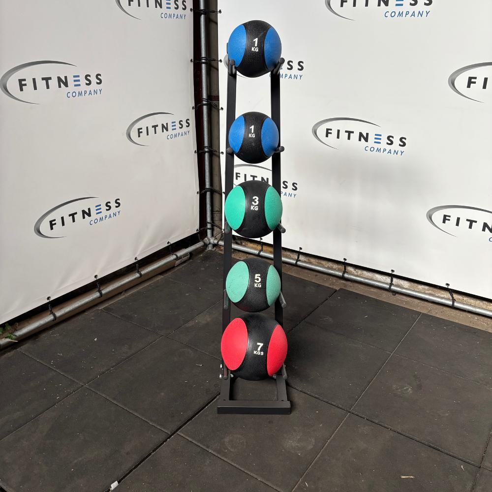 Ballen Rek - Incl. Ballen, Ophalen of Verzenden, Gebruikt, Benen, Fitnessbal