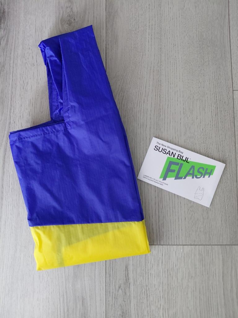 Susan bijl large, Verzenden, Nieuw, Blauw, Shopper