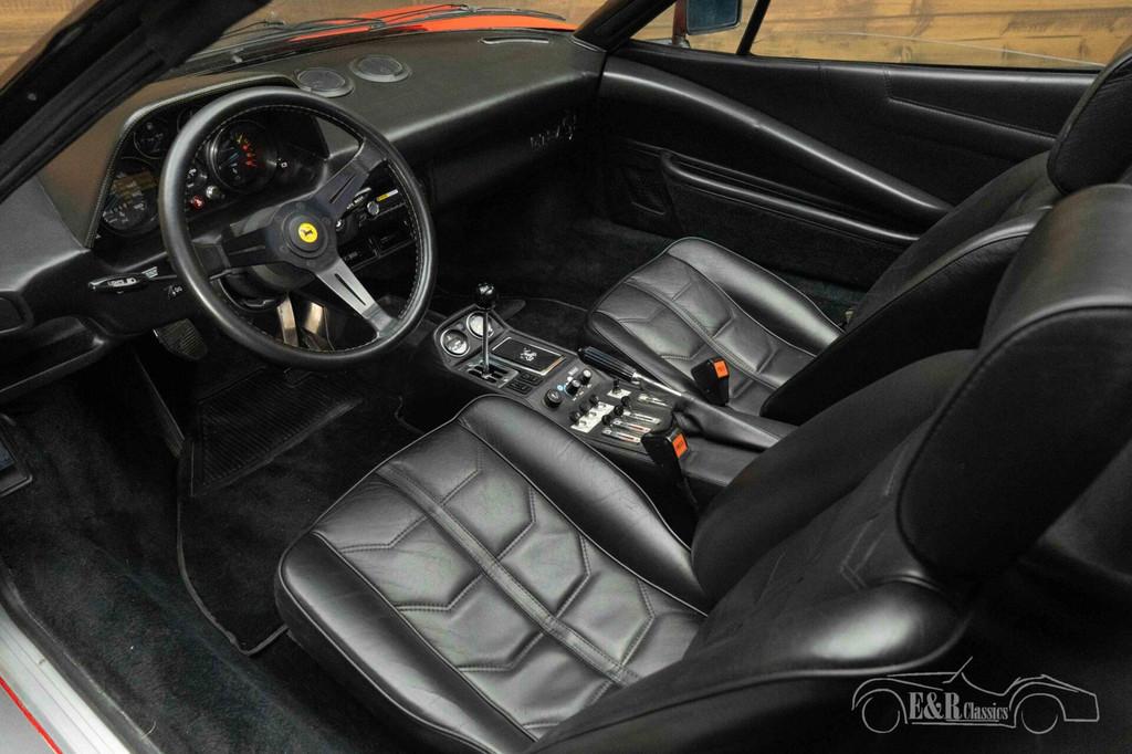 Ferrari 308 GTSi Cabriolet | 1982, Auto's, Achterwielaandrijving, Zwart, Cabriolet, Leder