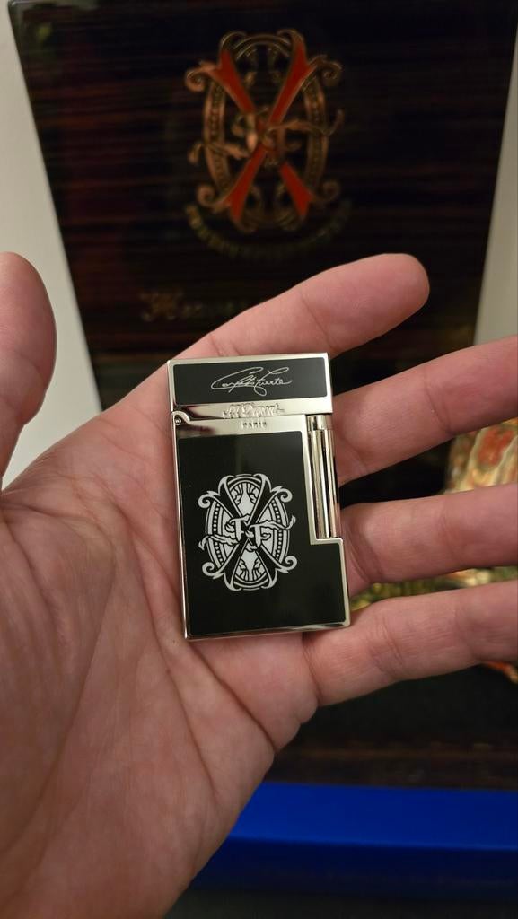 S.T. Dupont Double Flame Arturo Fuente Opus X Aansteker, Verzenden, Nieuw, Aansteker